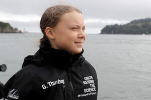Greta Tunberg jedrilicom bez ugljenika putuje u Njujork
