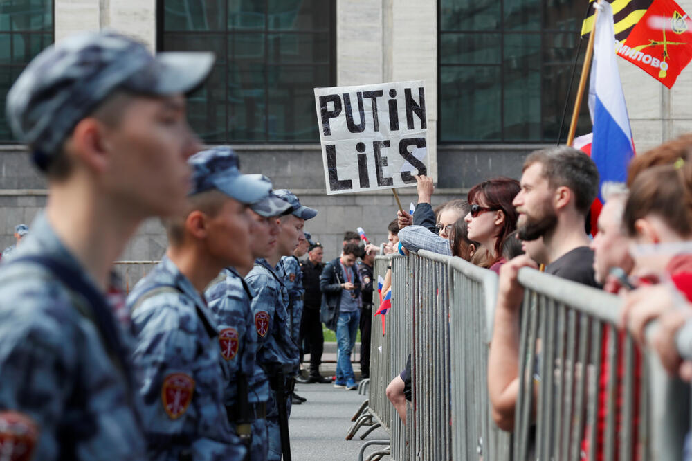 Protesti u Moskvi, Foto: Reuters