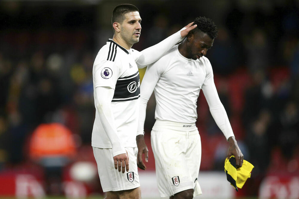 Prije prekida sezone Aleksandar Mitrović bio je najbolji strijelac Čempionšipa, Foto: AP/Nigel French, AP/Nigel French