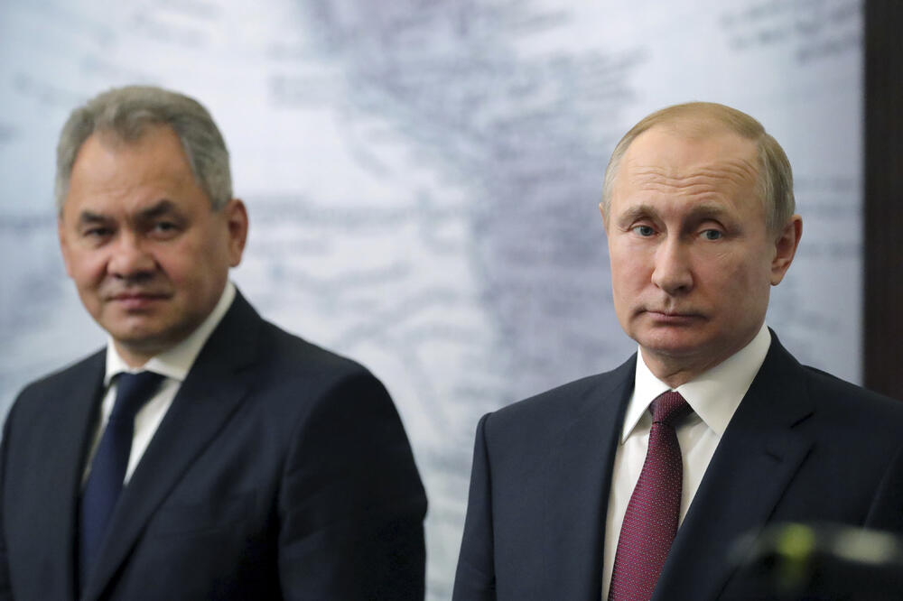 Šojgu i Putin, Foto: AP