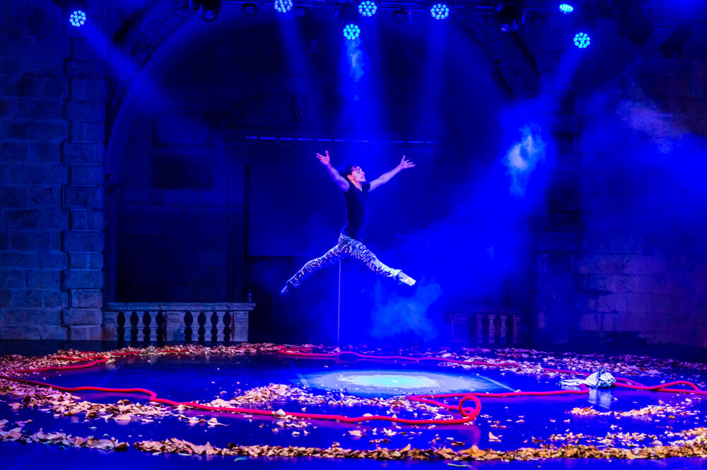 Sergej Polunjin u predstavi “Posvećenje” u Kotoru, Foto: Ljiljana Stojaković