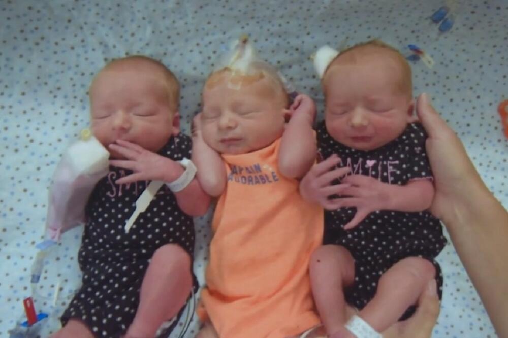 Rodila dvije djevojčice i dječaka, Foto: Screenshot/KOTA