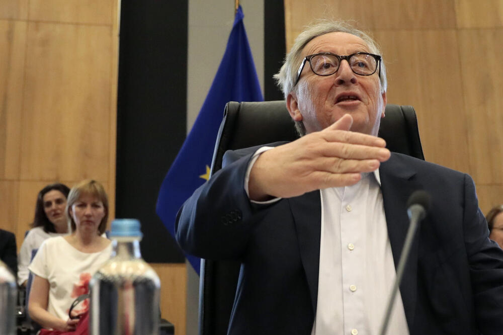 Žan Klod Junker, Foto: Virginia Mayo/AP