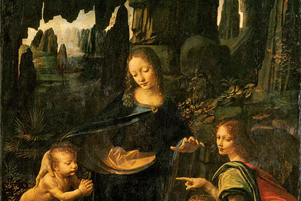 Pariška verzija slike "Bogorodica među stijenama", Foto: Leonardodavinci.net