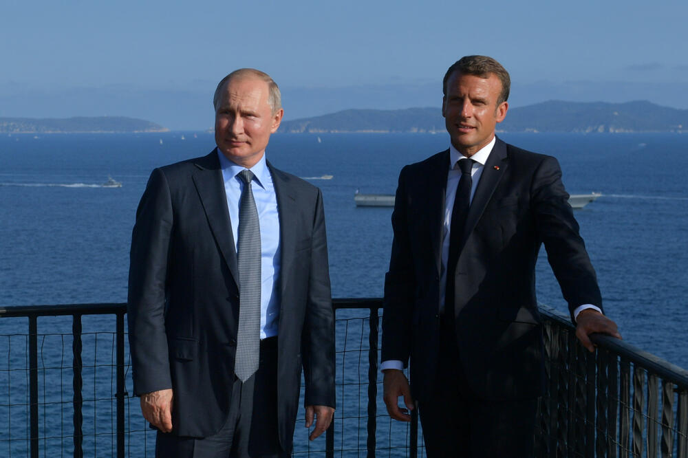 Putin i Makron, Foto: Reuters