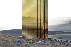 Tramp objavio fotomontažu svog hotela na Grenlandu