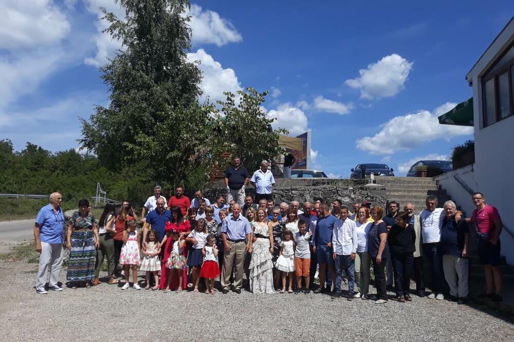 Sa okupljanja Martinovića, Foto: Privatna arhiva