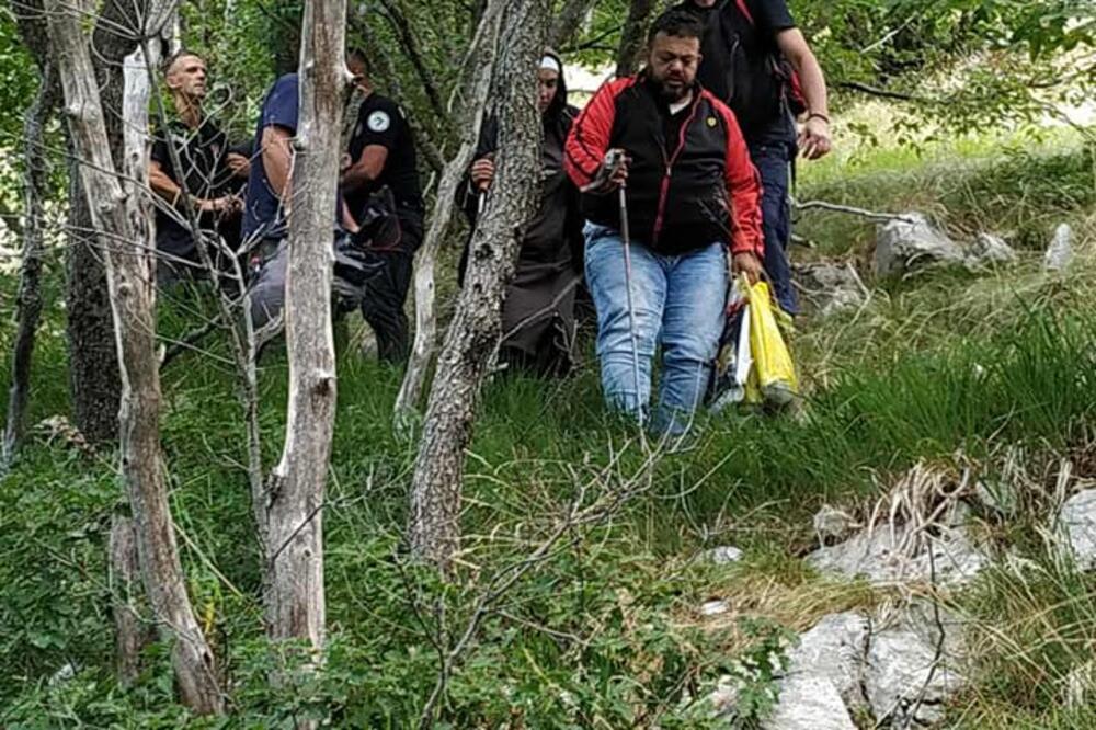 Današnja akcija GSS-a, Foto: Gorska služba spašavanja