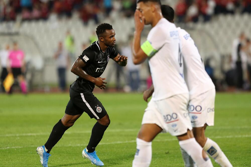 Sejduba Suma slavi izjednačujući gol, Foto: Beta