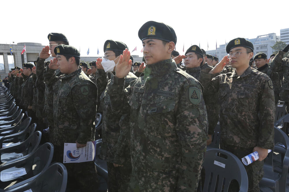 Vojska Južne Koreje, Foto: AP