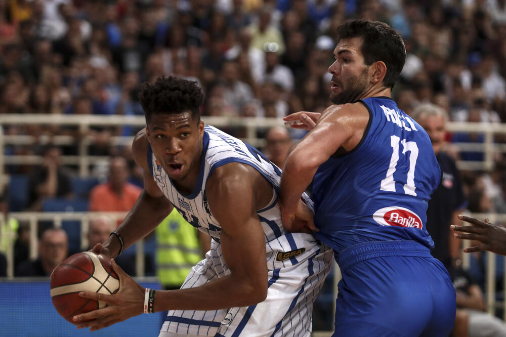 Prva zvijezda Mundobasketa: Janis Antentokunmpo, Foto: AP