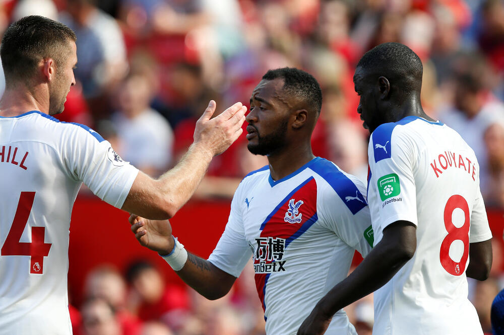 Slavlje fudbalera Kristal Palasa, Foto: Reuters