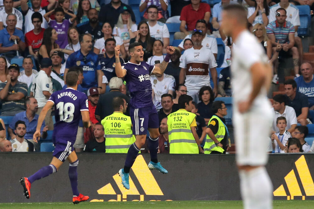 Gvardiola slavi gol u Madridu, Foto: Reuters