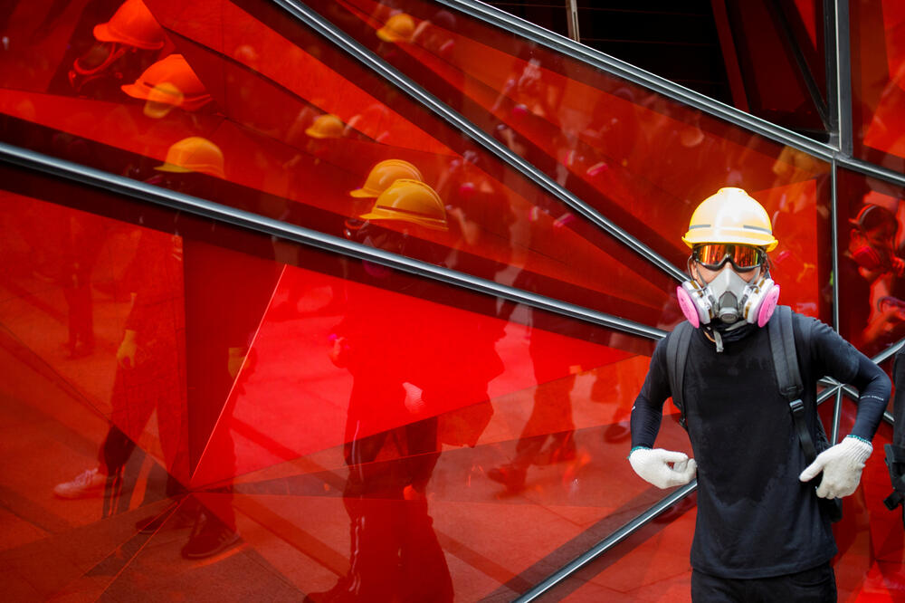 Sa protesta u Hongkongu, Foto: Reuters