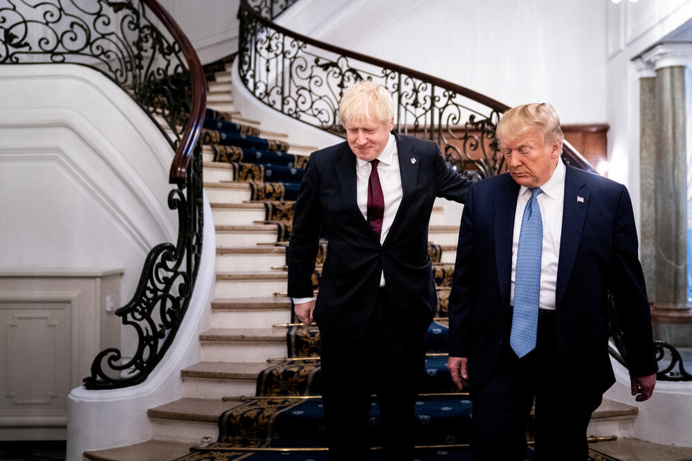 Džonson i Tramp na samitu G7, Foto: Reuters, Reuters