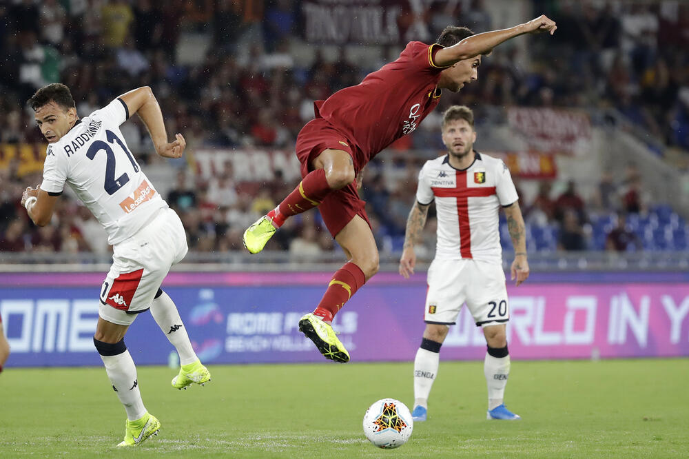 Sa utakmice Roma - Đenova, Foto: Alessandra Tarantino