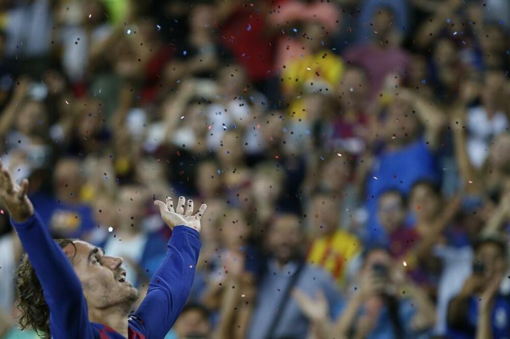 Grizman slavi gol, Foto: Joan Monfort