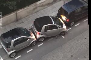 Hoće li uspjeti da se parkira?