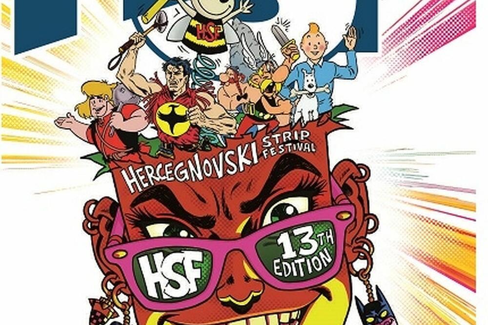 Plakat za izložbu “Herceg Novi u stripu”