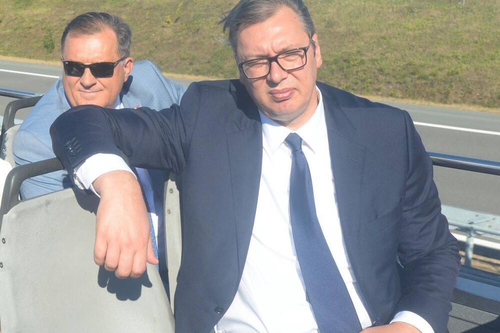 Vučić i Dodik, Foto: Beta-AP