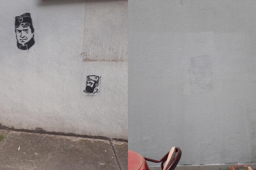 Prekrečeni grafiti, Foto: DOO Komunalne djelatnosti Bar