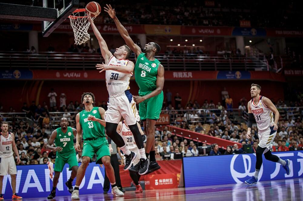 Sa meča Rusija - Nigerija, Foto: FIBA