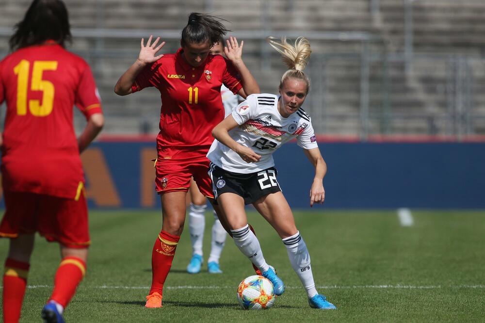 Sa meča Njemačka - Crna Gora