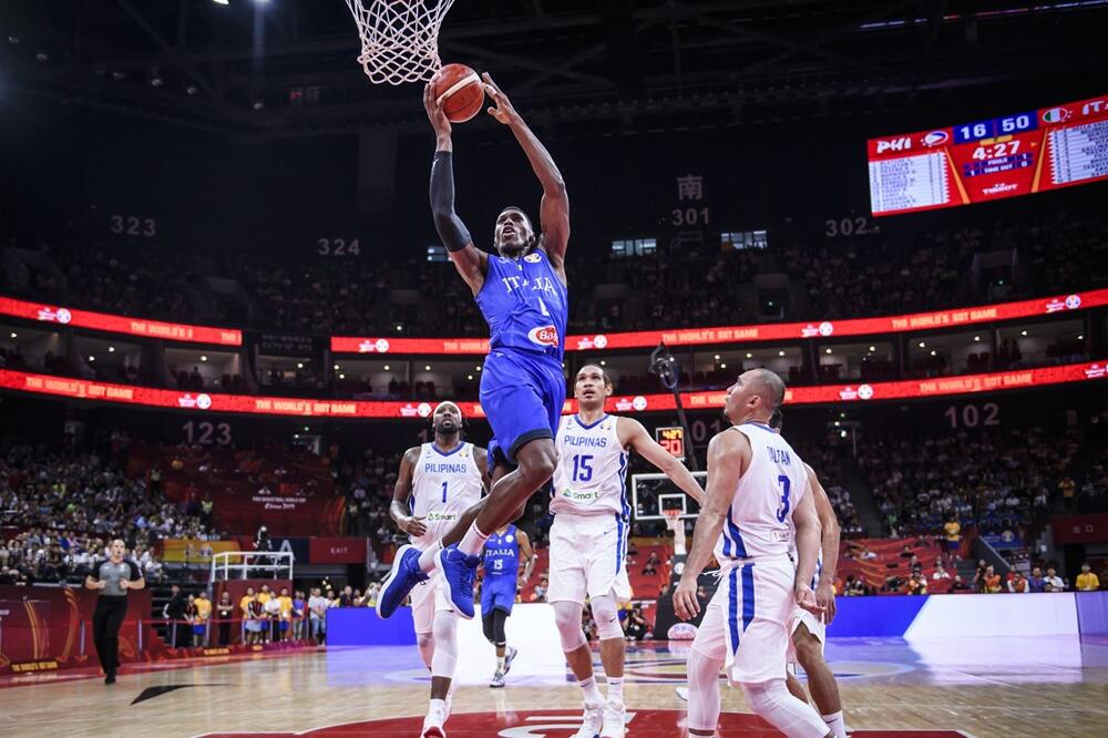 Sa meča Italija - Filipini, Foto: FIBA