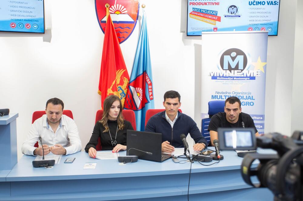 Sa jučerašnje pres konferencije, Foto: Multimedija Montenegro