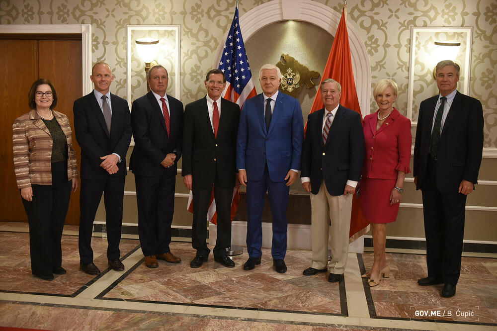 Marković sa američkom delegacijom, Foto: Vlada Crne Gore