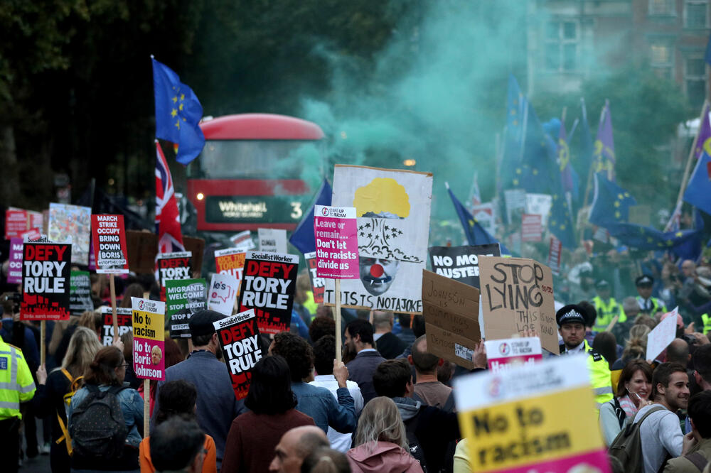 Sa protesta u Londonu, Foto: Reuters