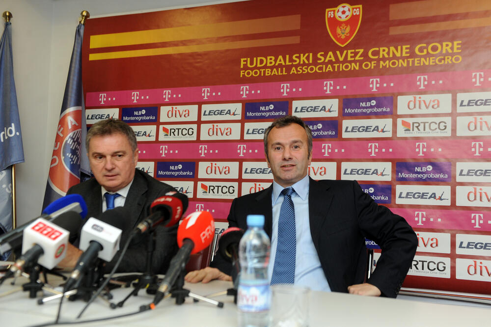 Savićević i Tumbaković na promociji 2016. godine, Foto: Savo Prelevic