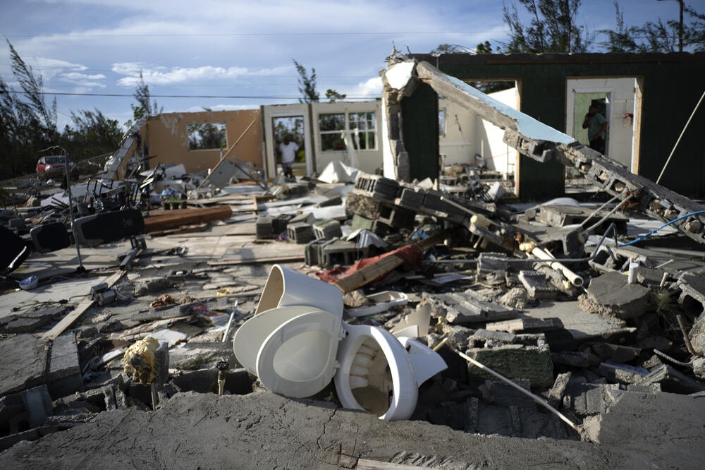Posljedice uragana na Bahamima, Foto: Ramon Espinosa/AP