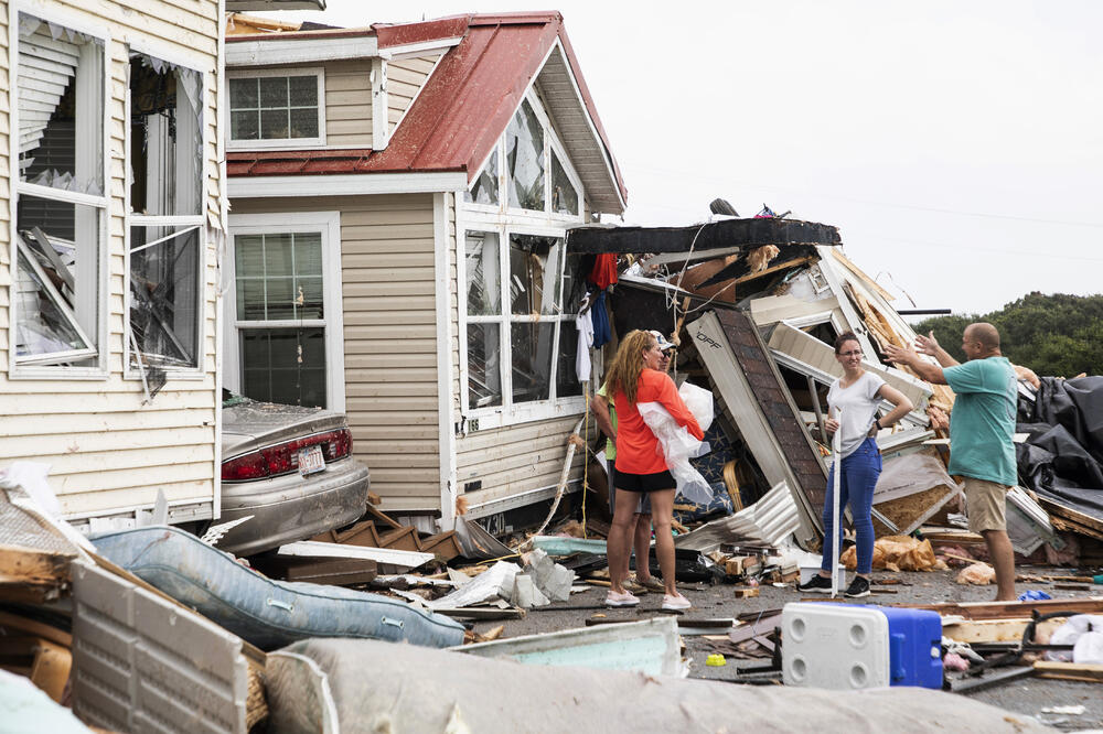 Posljedice uragana u Sjevernoj Karolini, Foto: Julia Wall/AP