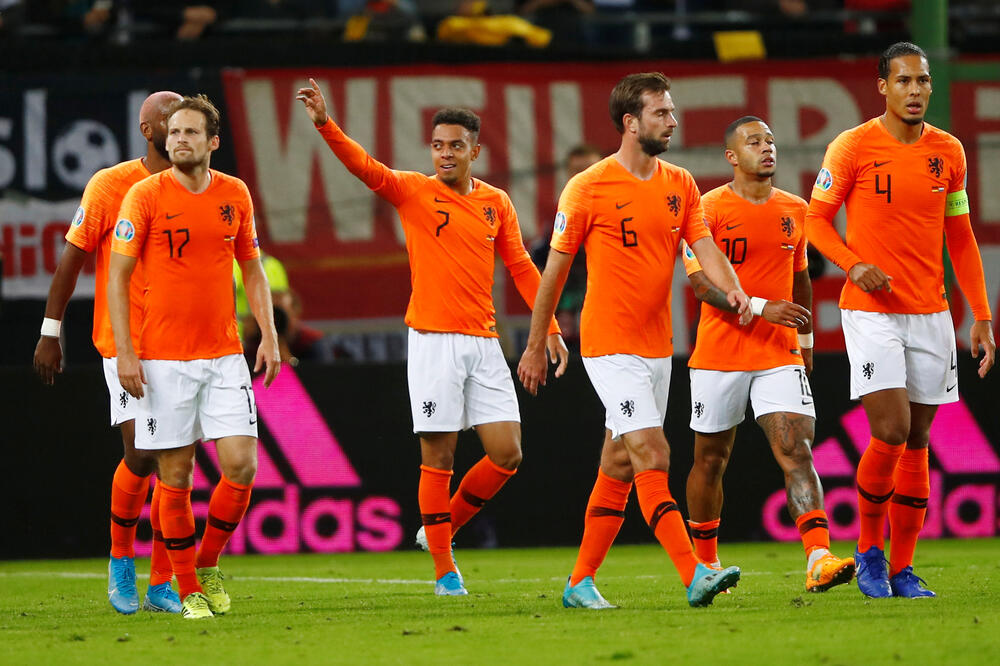 Fudbaleri Holandije, Foto: WOLFGANG RATTAY