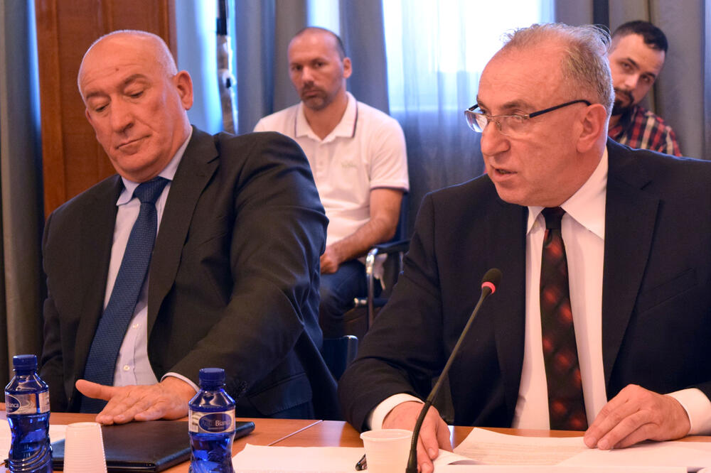 Katnić i Stanković pred poslanicima (arhiva), Foto: Luka Zeković