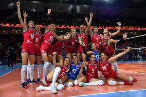 Odbojkašice Srbije u finalu protiv Turske za odbrane titule