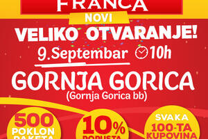 Otvoren je novi supermarket Franca u Gornjoj Gorici