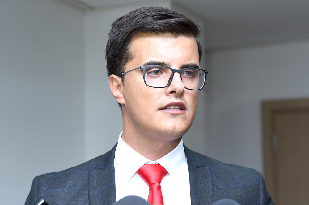 Šaranović pred sastanak, Foto: Zoran Đurić