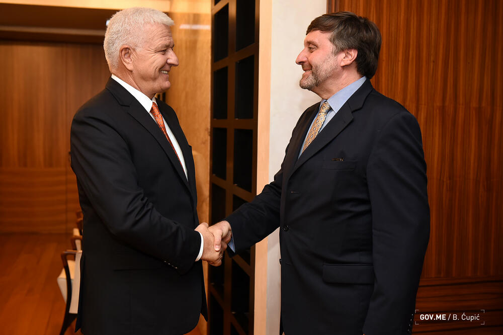 Marković i Palmer, Foto: Vlada Crne Gore