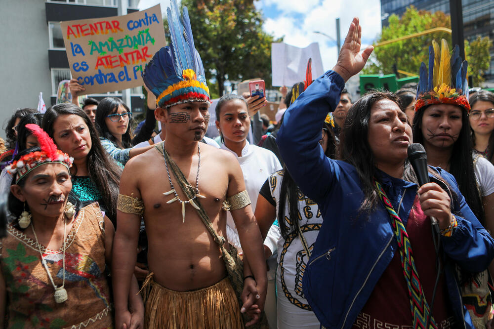 Sa protesta jednog od plemena, Foto: Reuters