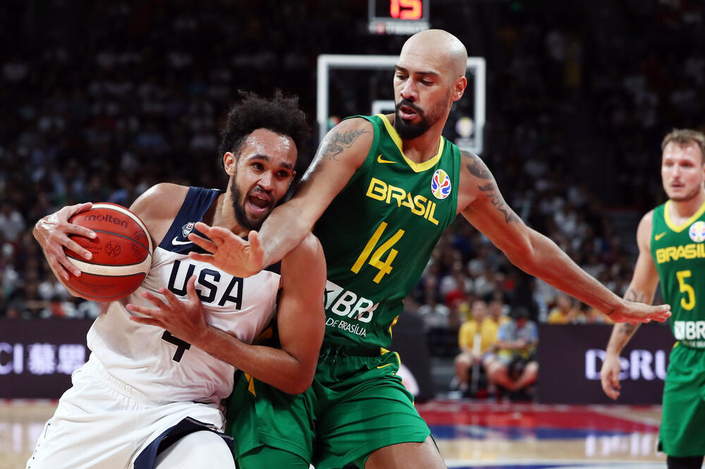 Derik Vajt na meču sa Brazilom, Foto: ATHIT PERAWONGMETHA