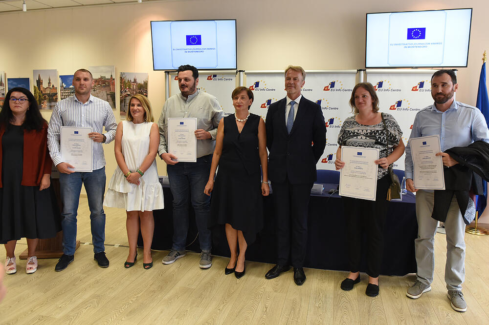 Sa dodjele priznanja, Foto: Savo Prelević