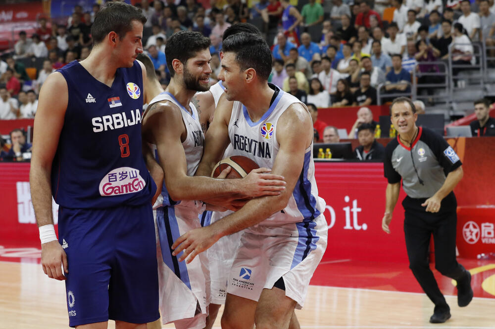 Sa meča Argentina - Srbija, Foto: Reuters