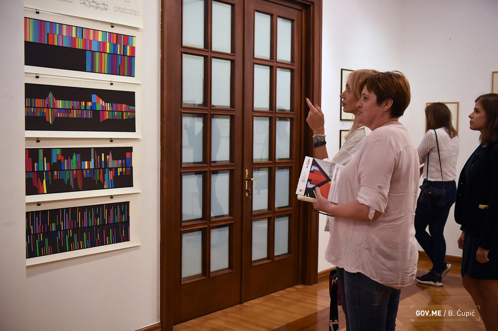 Sa izložbe, Foto: Gov.me/Bojana Ćupić
