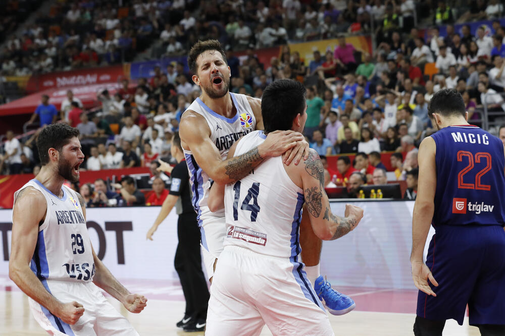 Košarkaši Argentine, Foto: KIM KYUNG-HOON