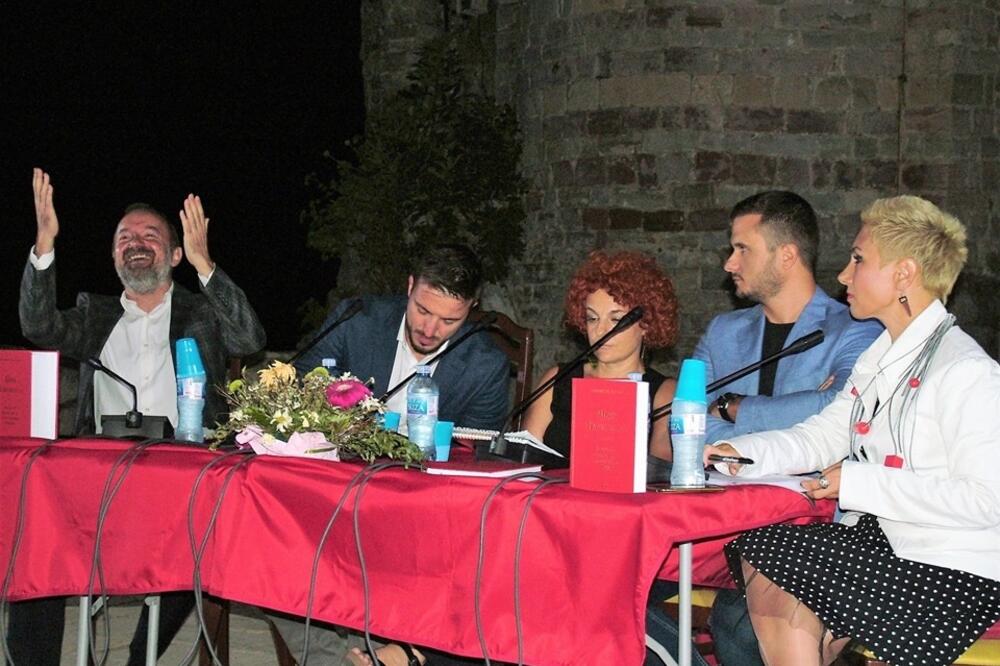 Sa promocije knjige u Budvi, Foto: Vuk Lajović