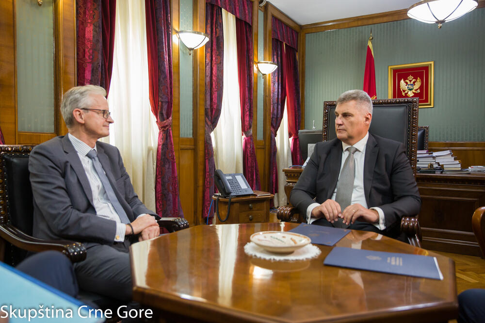 Danijelson i Brajović, Foto: Skupština Crne Gore