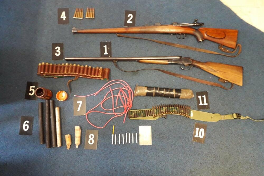 Oduzeto oružje, Foto: Uprava policije