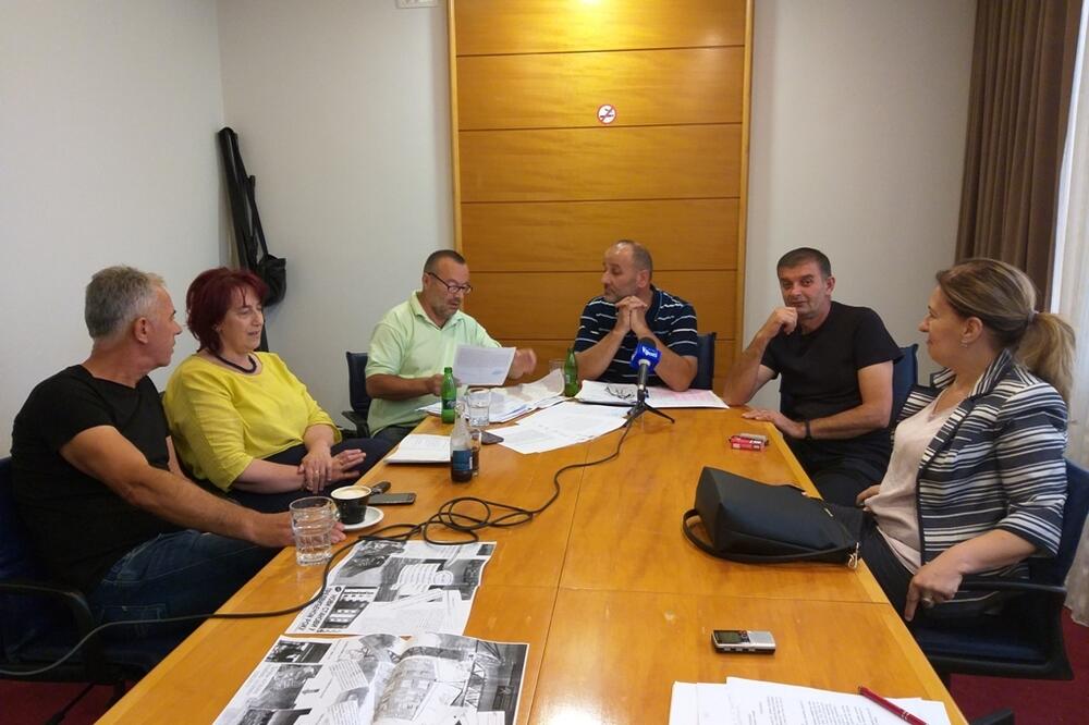 Sa konferencije za novinare, Foto: Svetlana Mandić